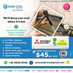 Aircon Steam Cleaning Service