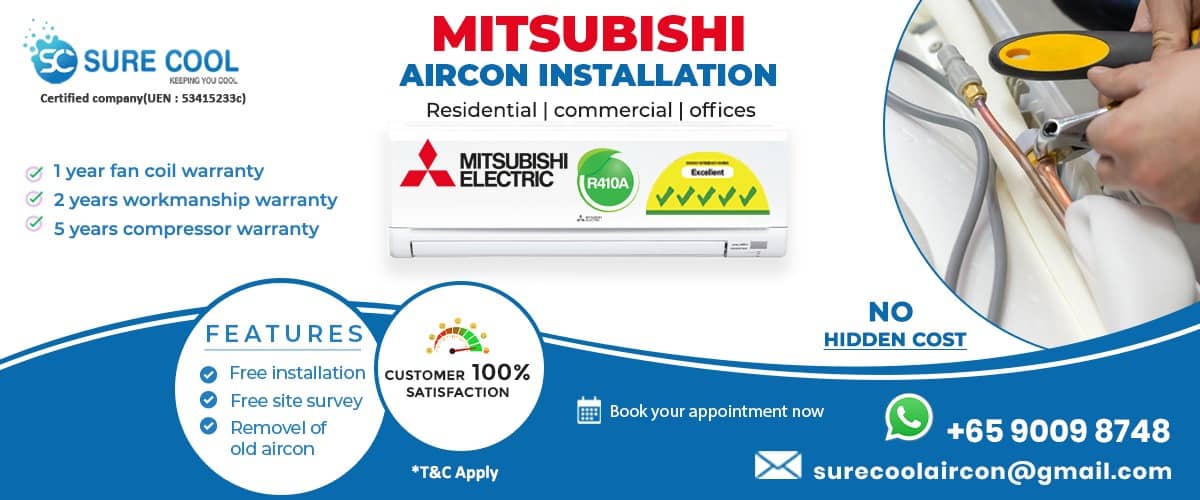 Mitsubishi Aircon Installation
